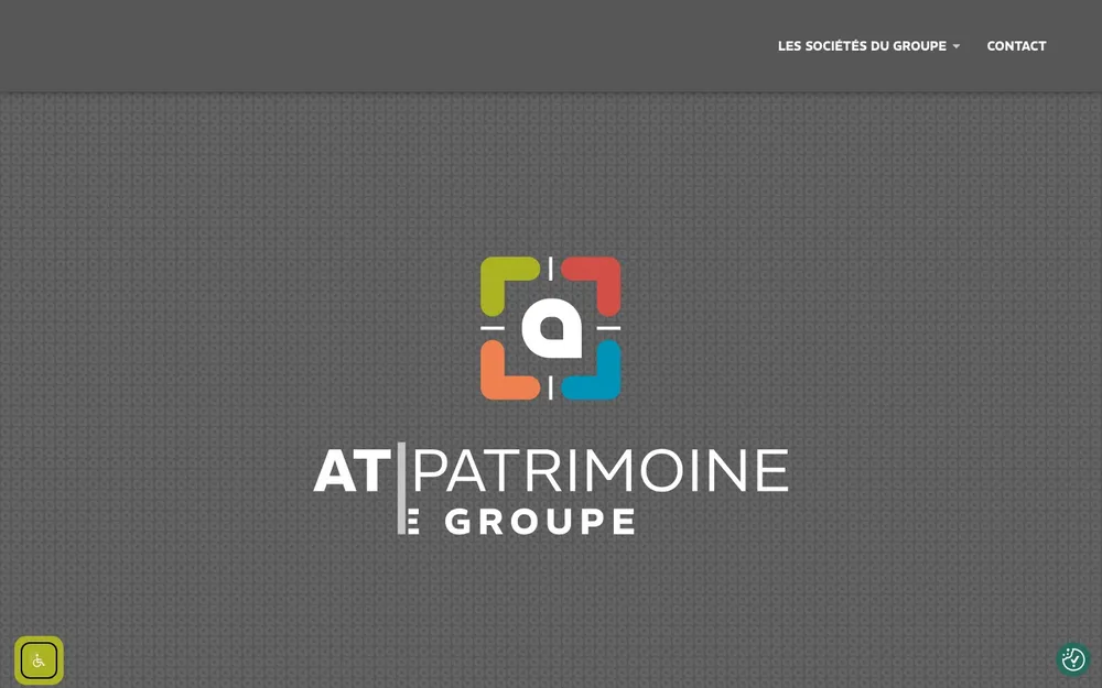 Capture du site de Groupe AT Patrimoine, Formation et services aux copropriétés à Pérols
