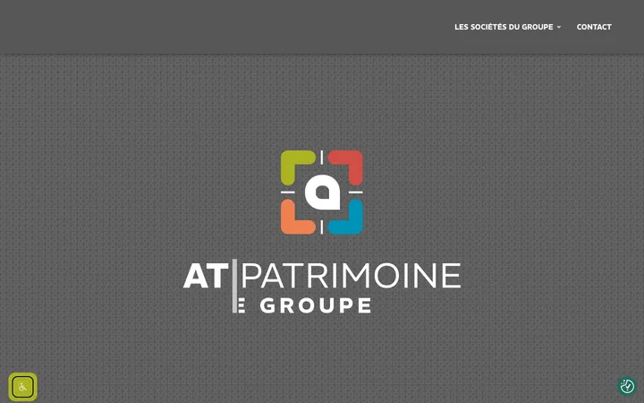 Capture du site de Groupe AT Patrimoine, Formation et services aux copropriétés à Pérols