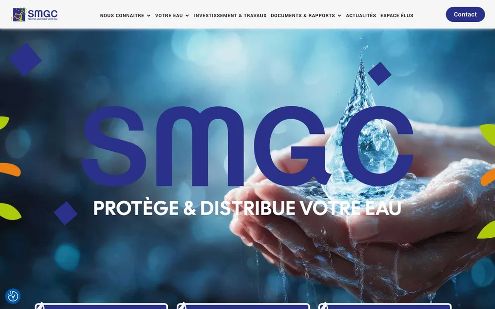 Capture du site de Syndicat Mixte de Garrigues Campagne (SMGC), Service public de l'eau à Castelnau-le-Lez